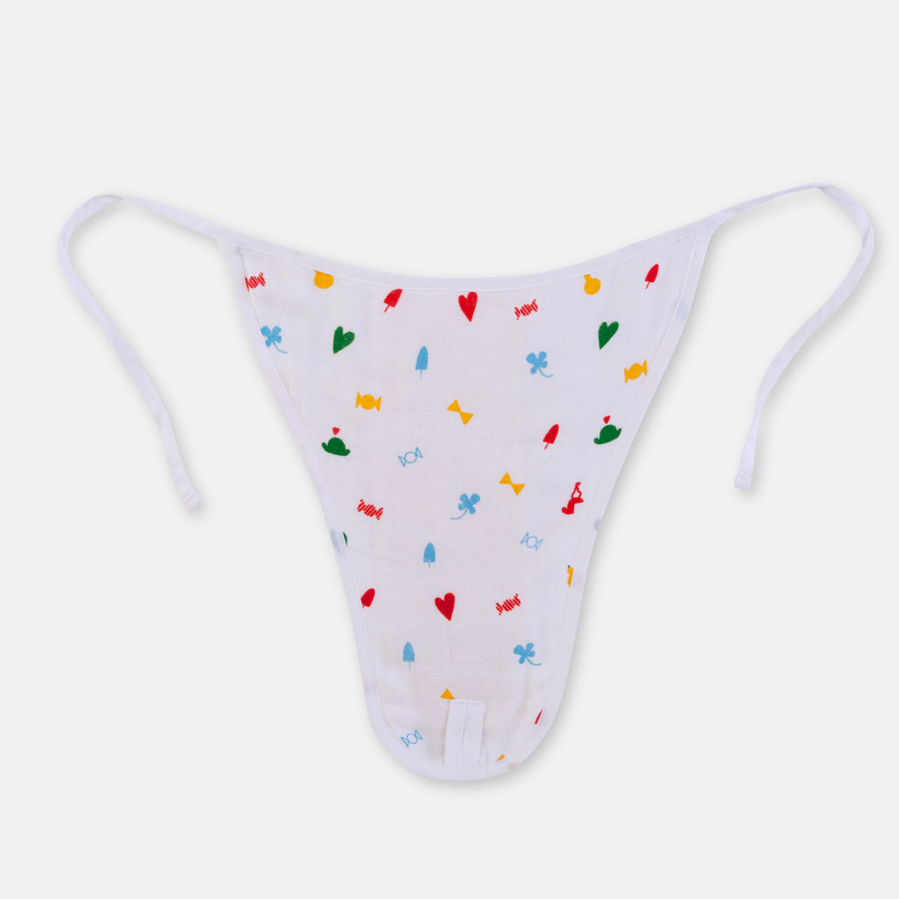 Sleeveless Jabla & Nappy Set Candy's Love (Preemie & 0-3M)