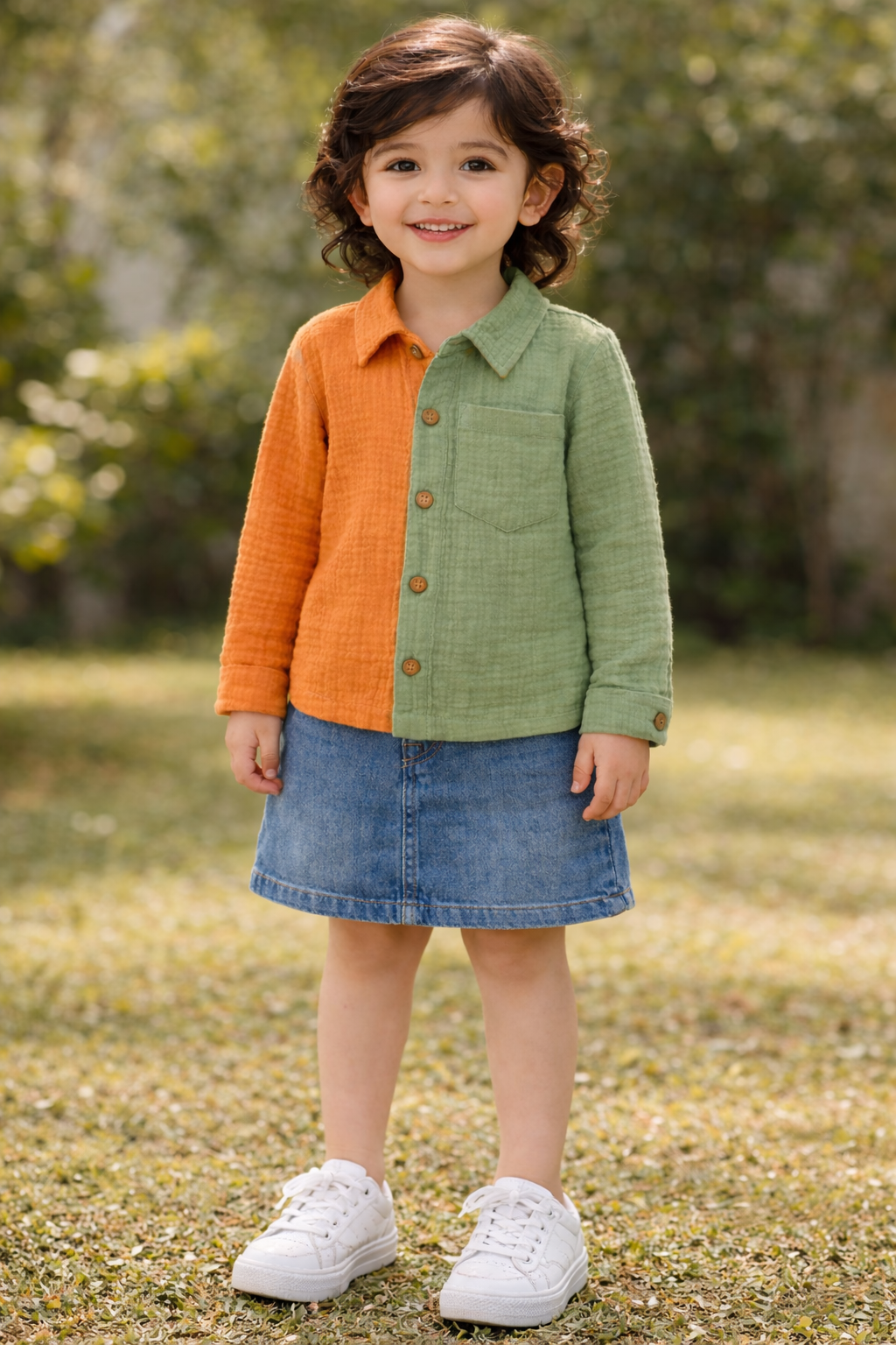 Colorblock Shirt - Unisex