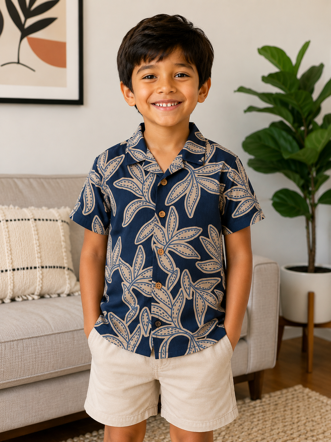 Midnight Fern Shirt
