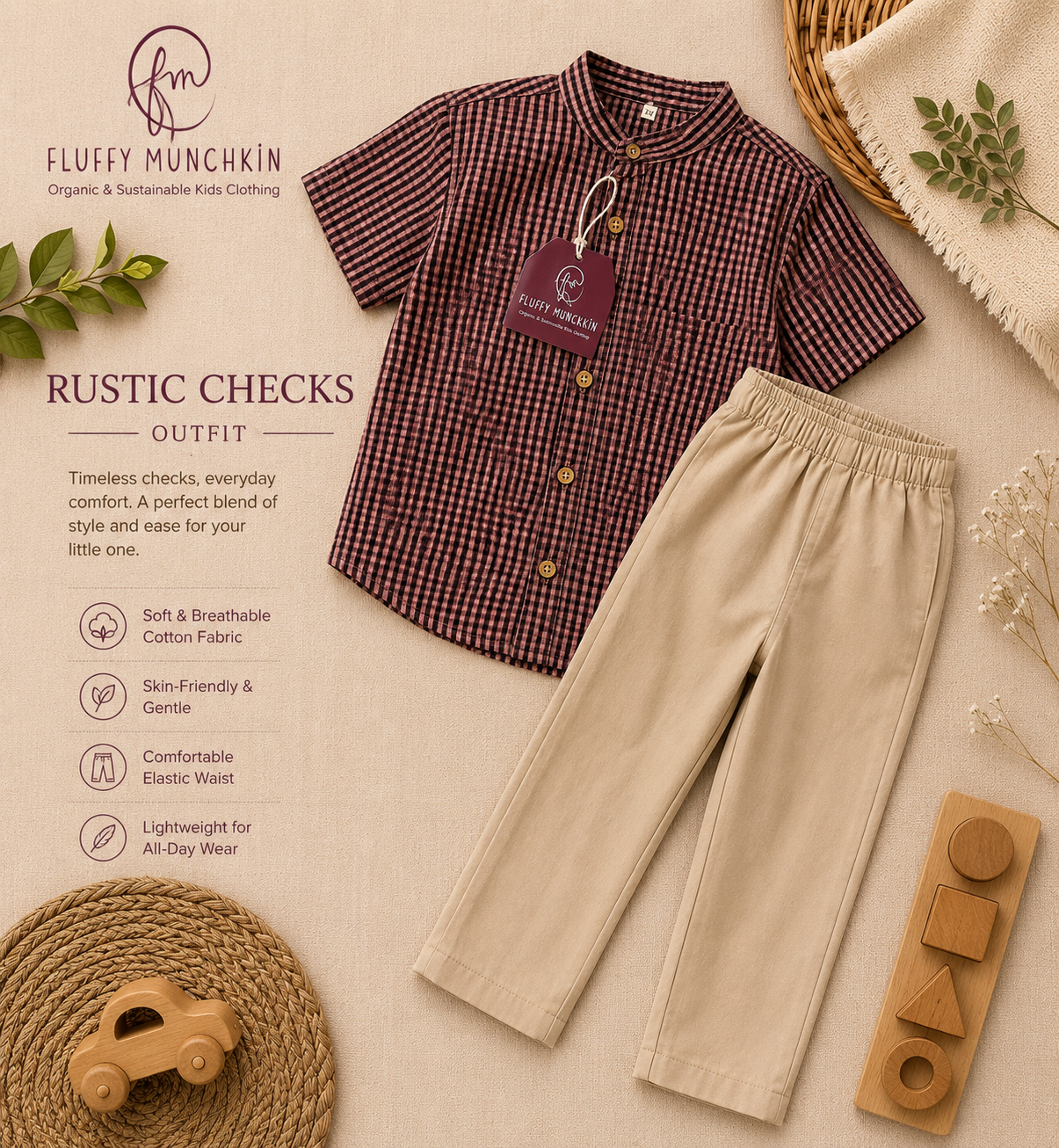 Rustic Checks Outfit