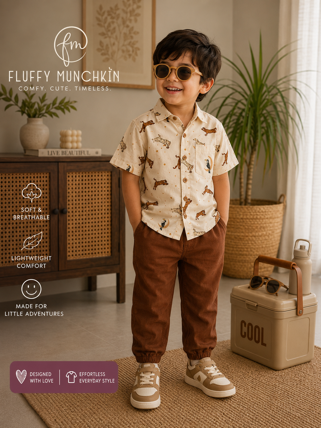 Wild Tiger Adventure Co-ord Set