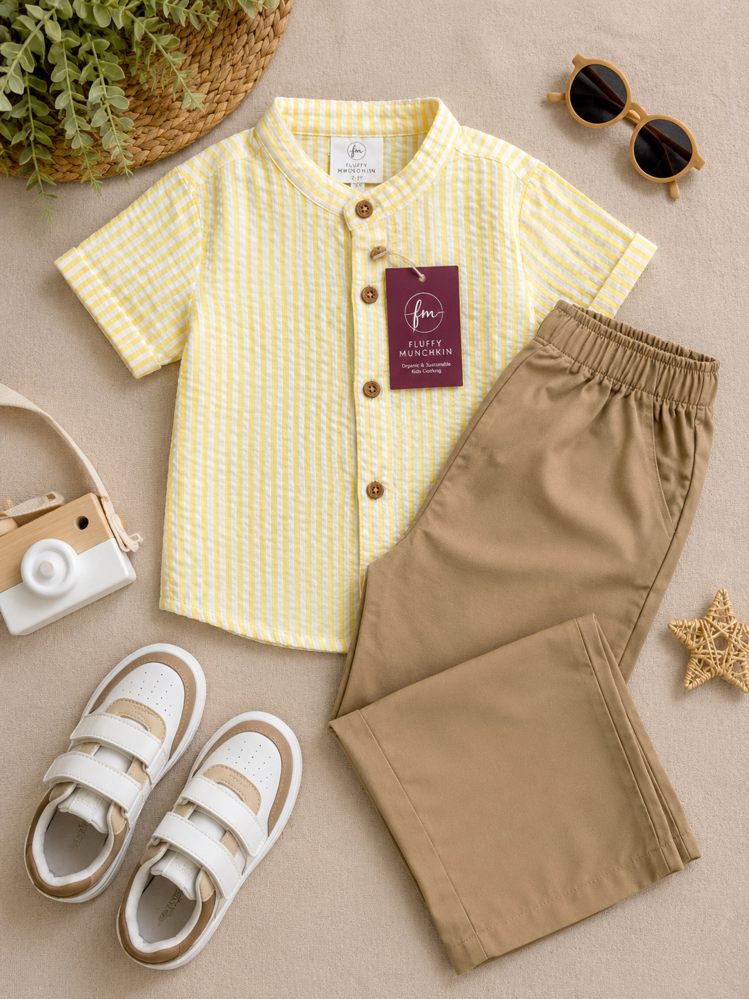 Sunshine Stripe Pant Set