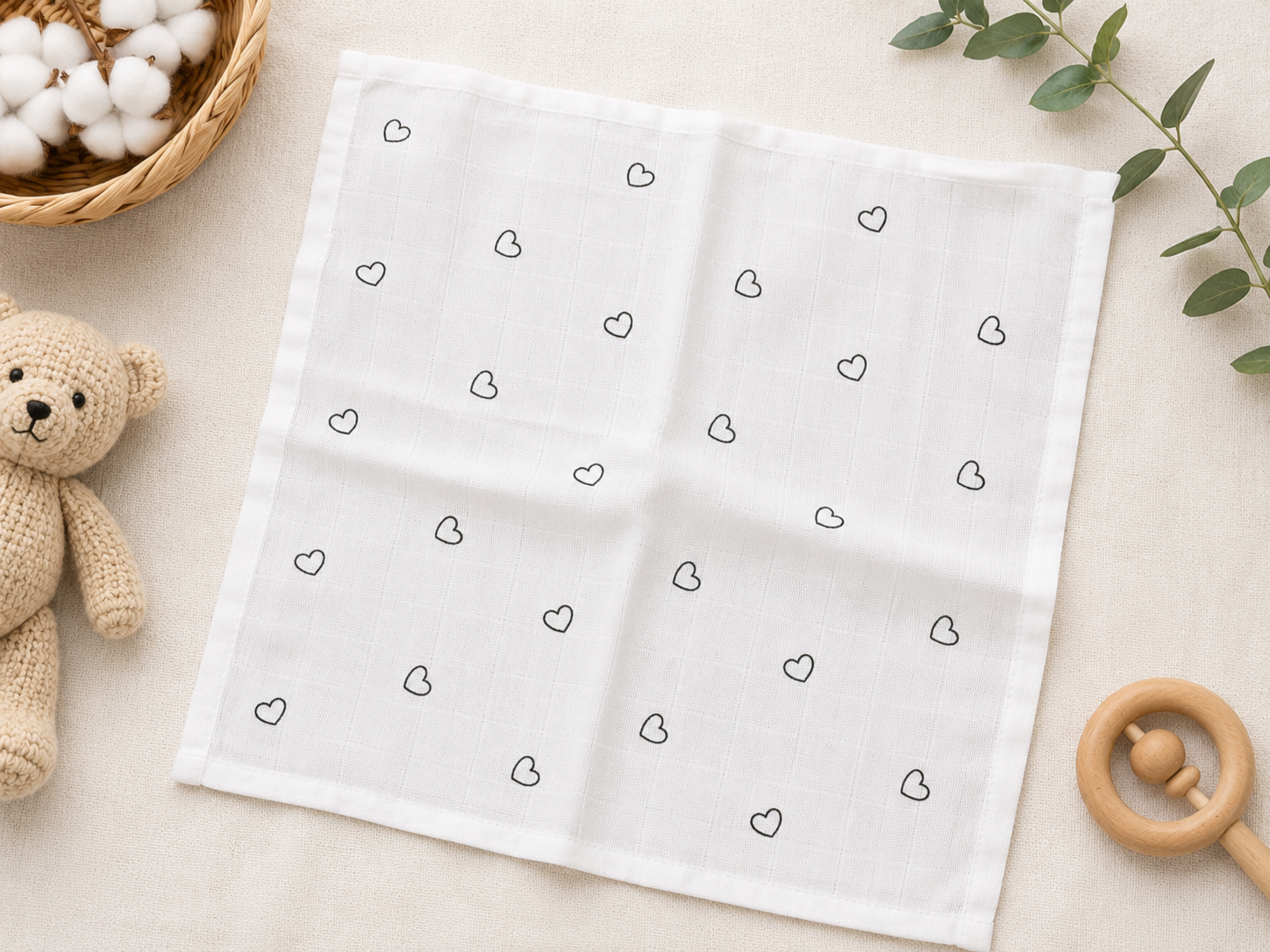 Muslin Washcloths – Assorted Prints