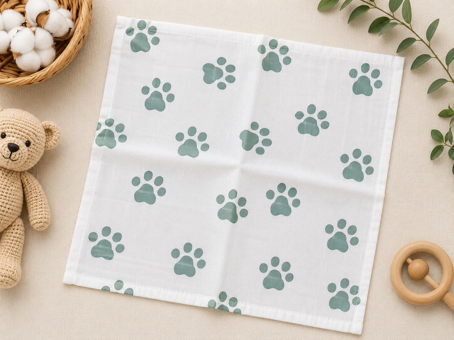Muslin Washcloths – Assorted Prints