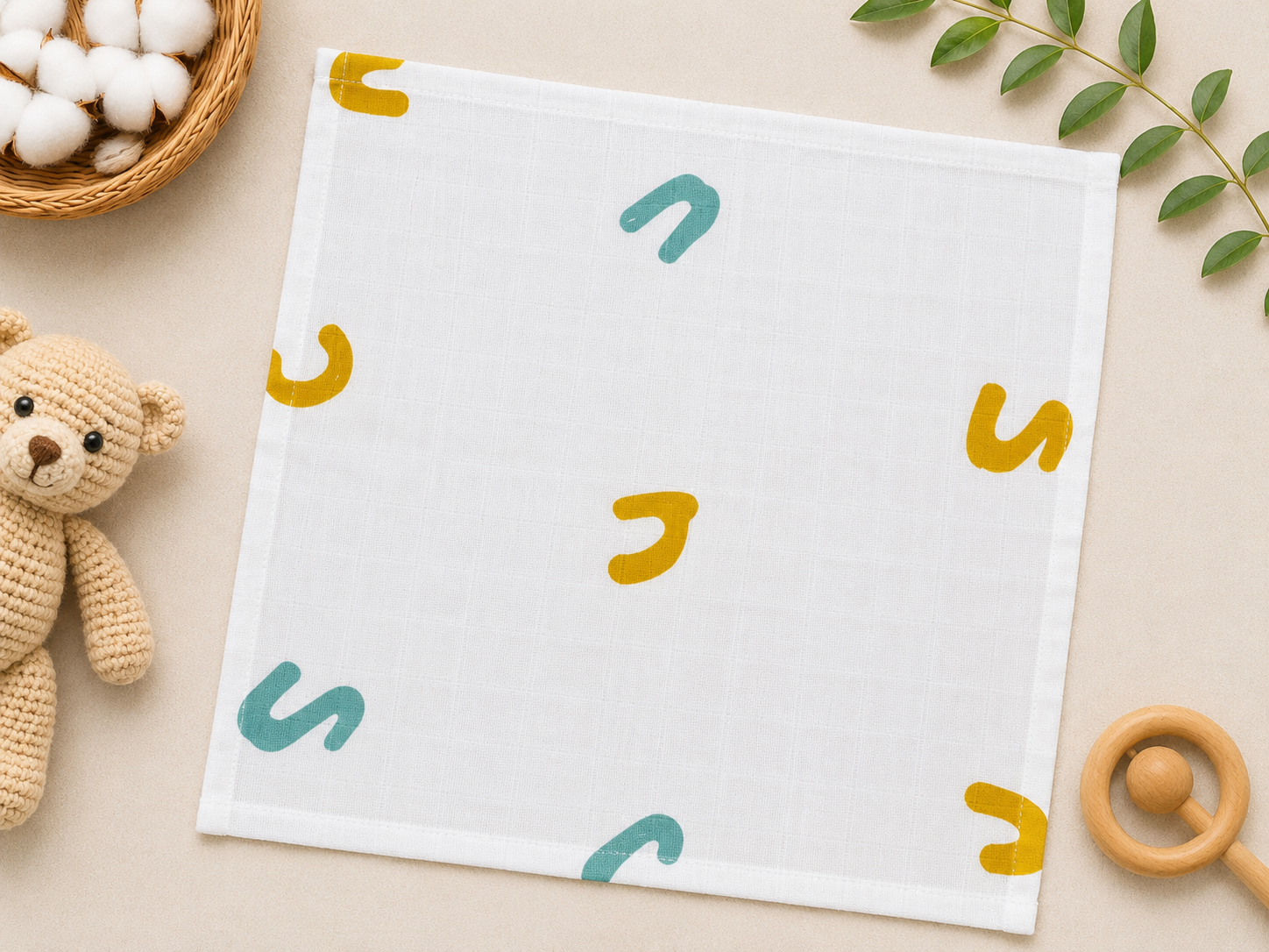 Muslin Washcloths – Assorted Prints
