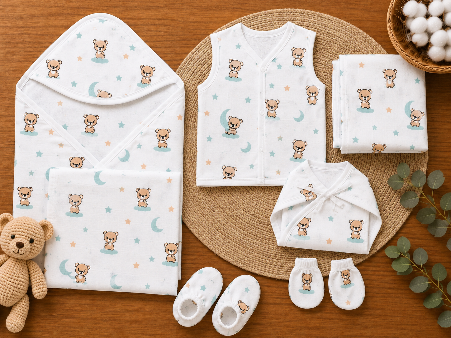 Complete Newborn Essentials Kit – Teddy Dreams