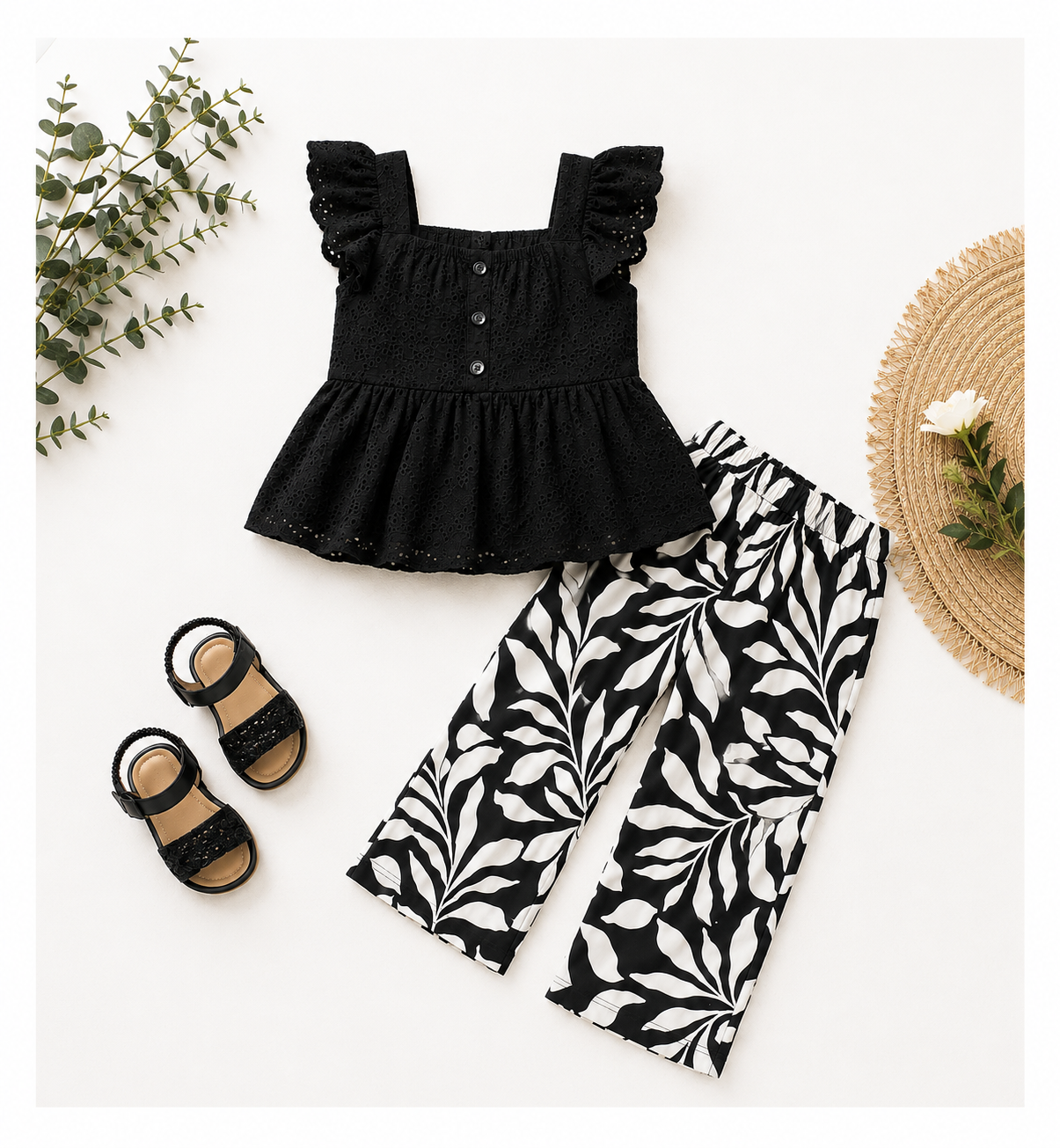 Midnight Botanica Hakoba Co-Ord Set