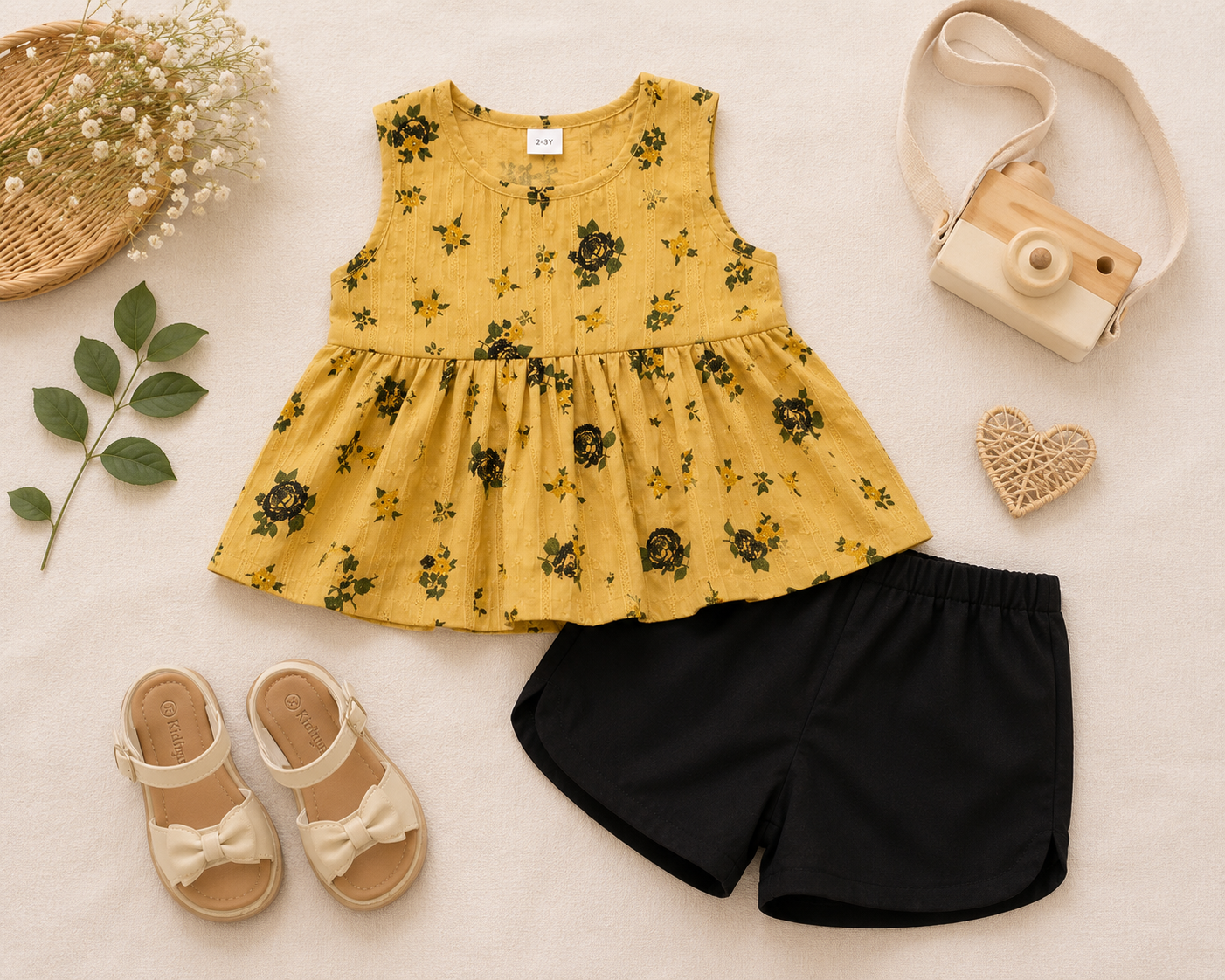 Golden Meadow Cotton Co-ord Set