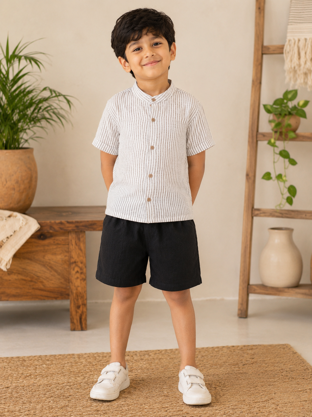 Harbour Stripe Muslin Co-ord Set
