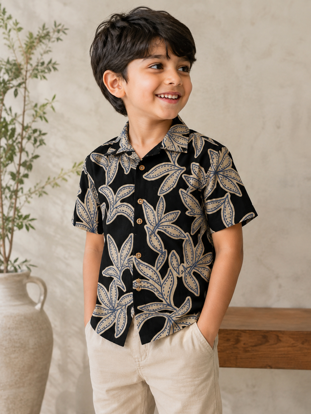 Midnight Fern Shirt
