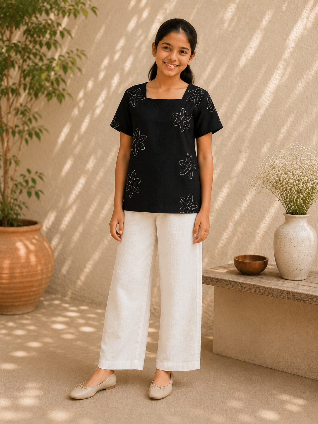 Moonflower Muslin Co-ord Set