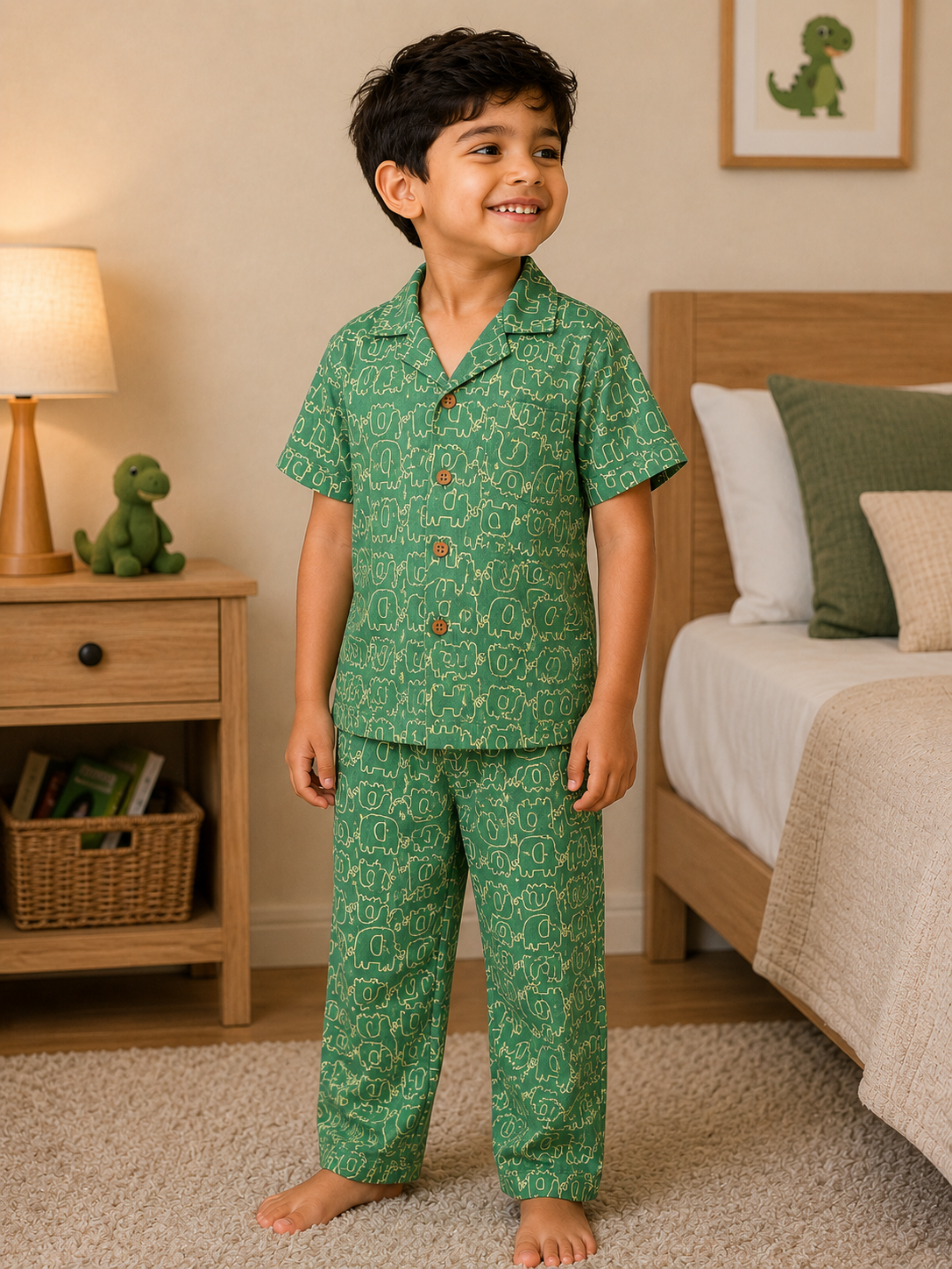 Little Elephant Dreams Pajama Set