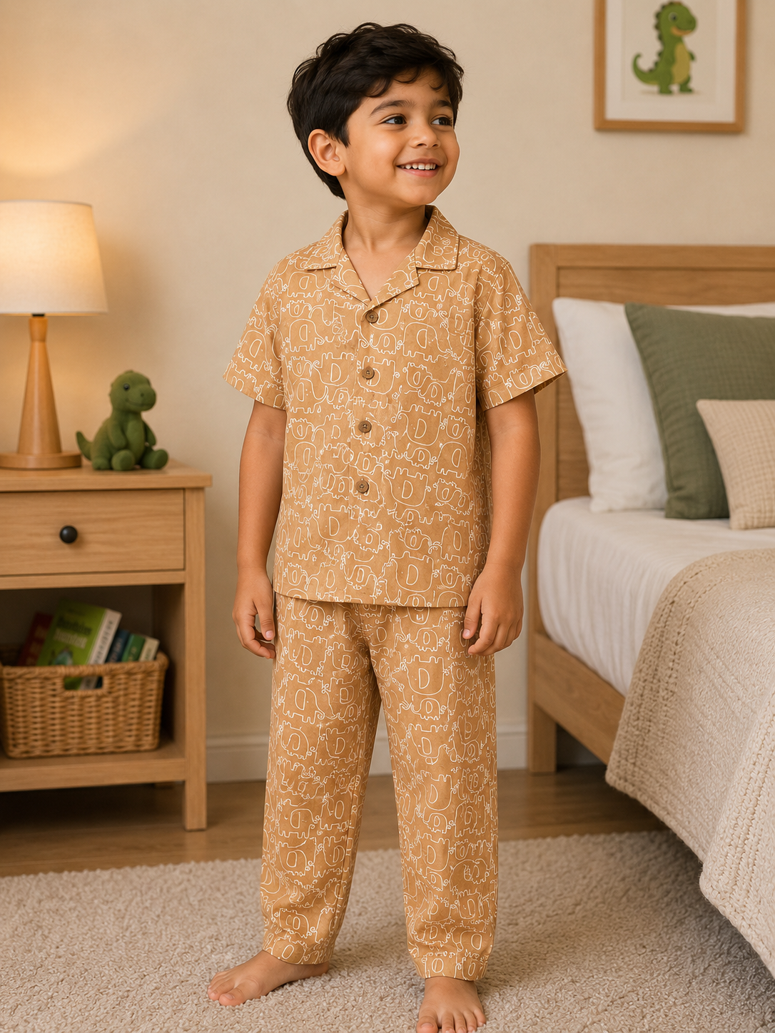 Toffee Trails Pajama Set