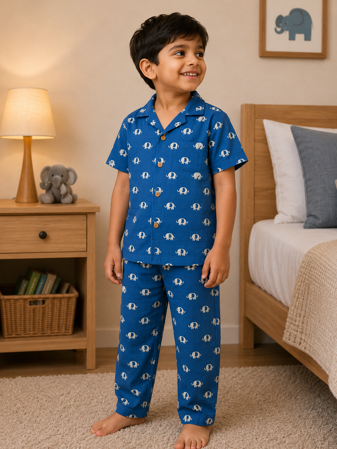 Little Elephant Parade Pajama Set