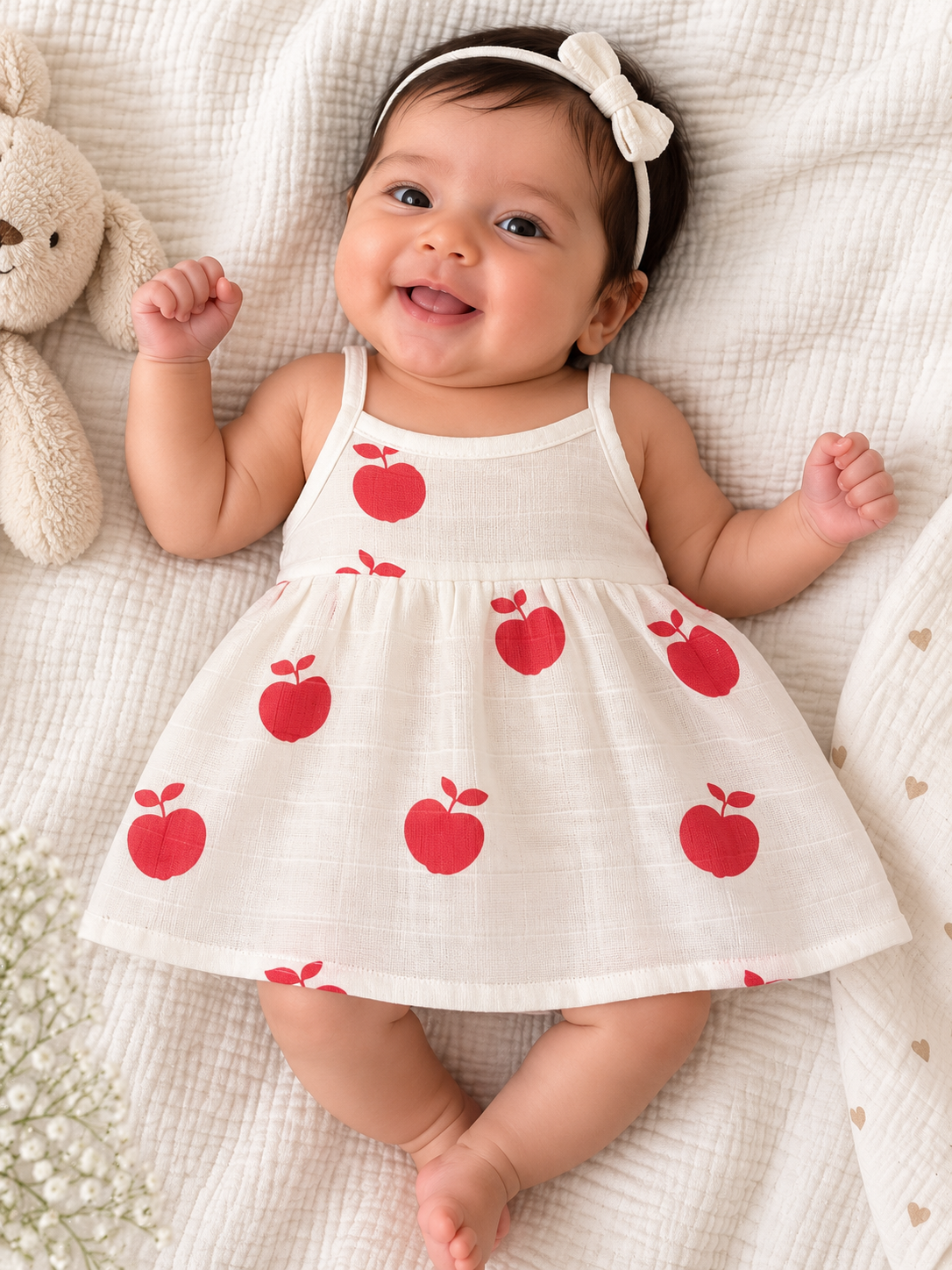 Apple Blossom Frock ( SHOULDER KNOT STRAPS )