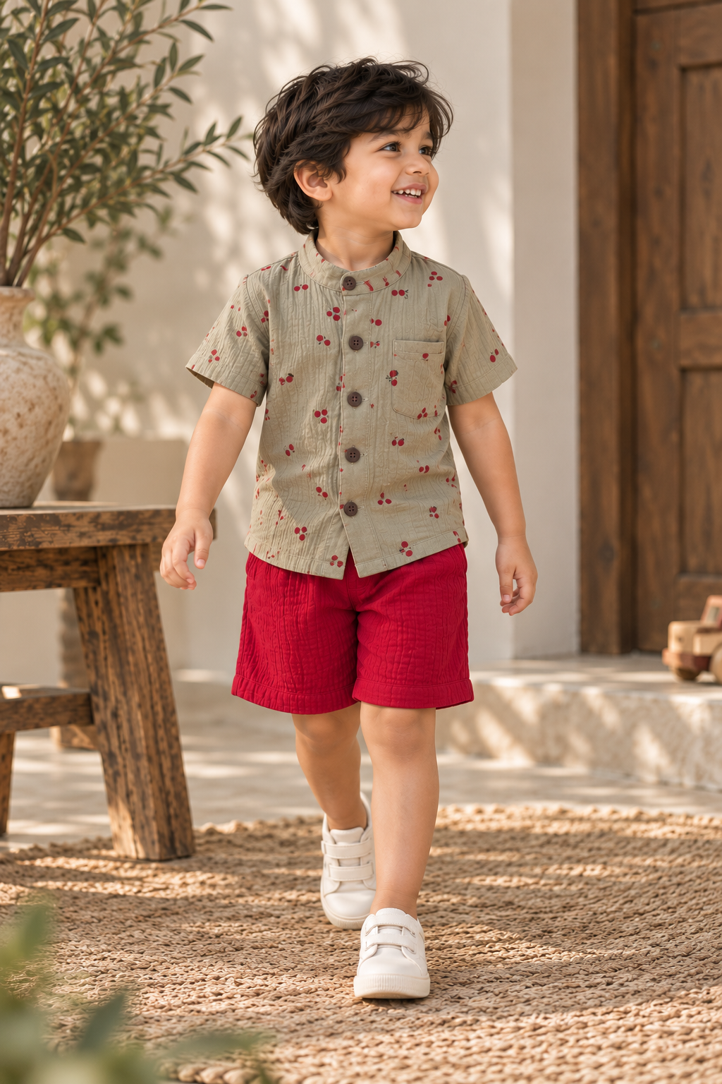 Cherry Grove Muslin Co-ord Set