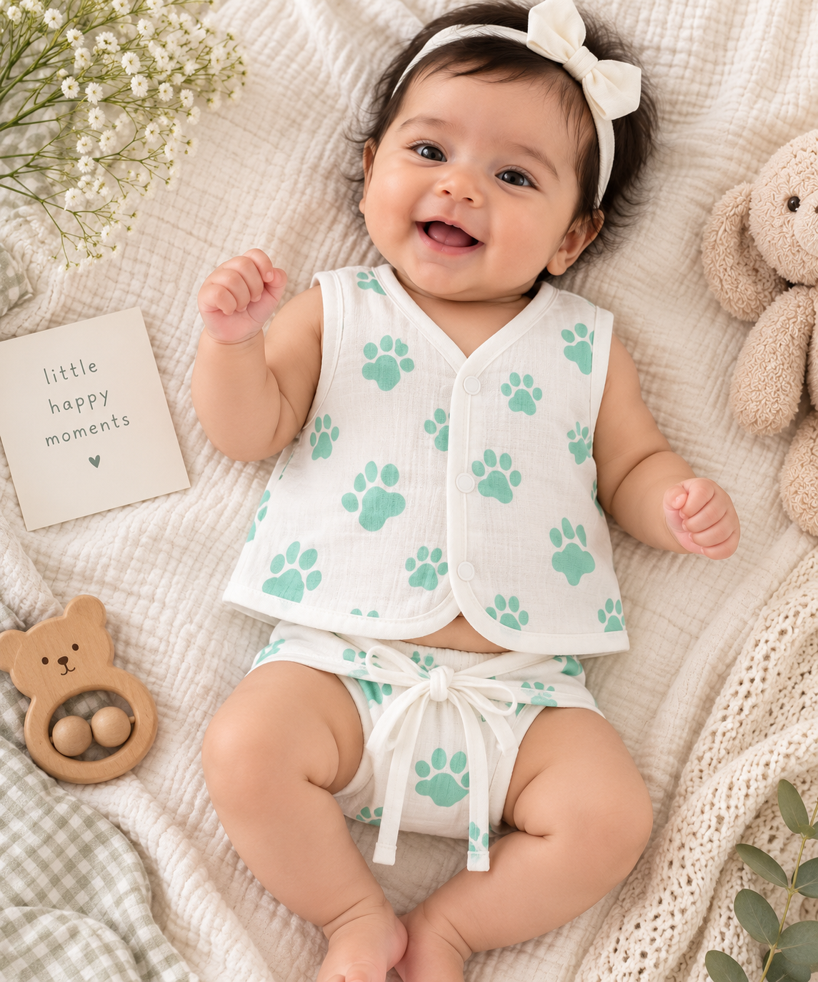 Little Paws Jabla & Nappy Set