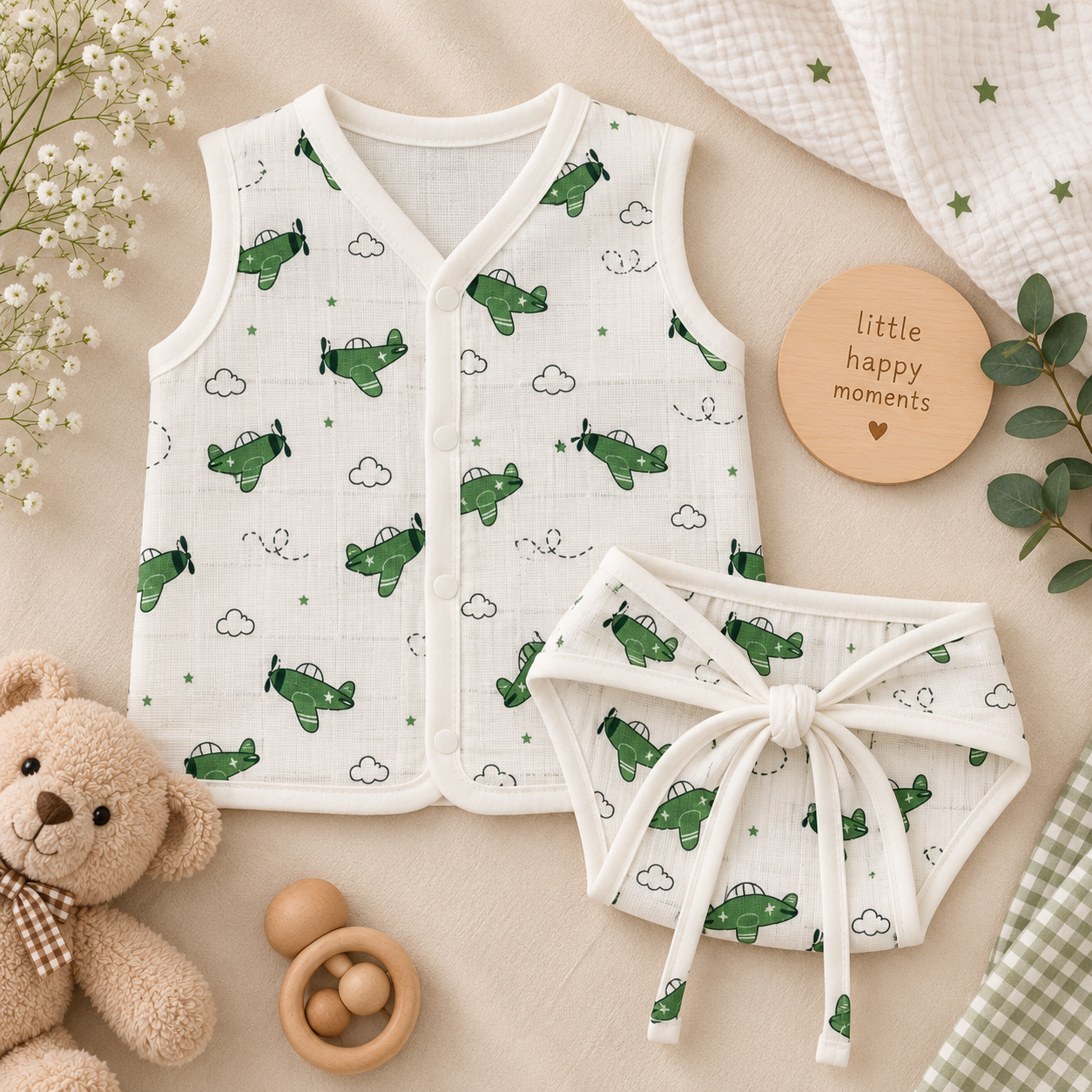 Little Pilot Jabla & Nappy Set