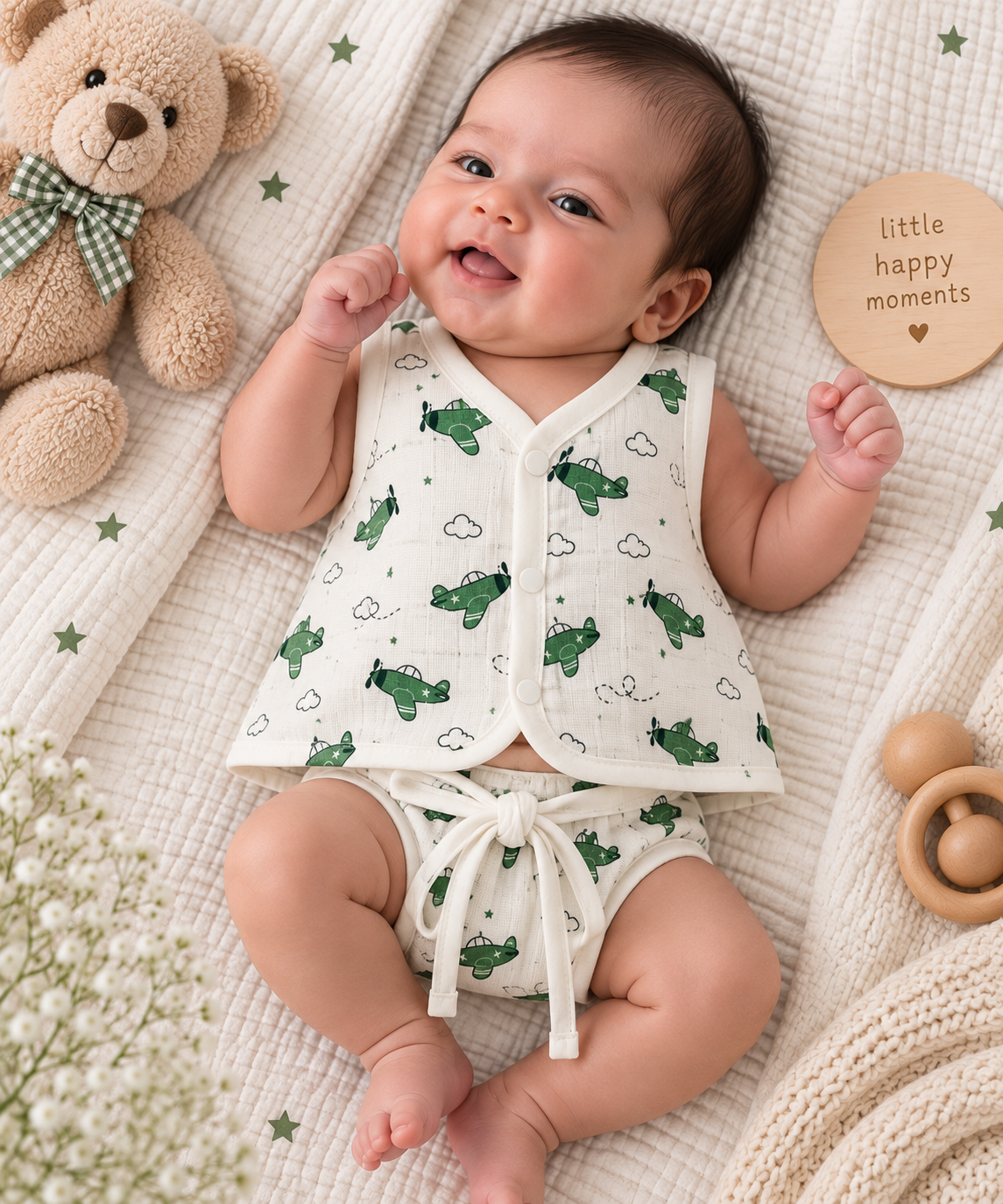 Little Pilot Jabla & Nappy Set