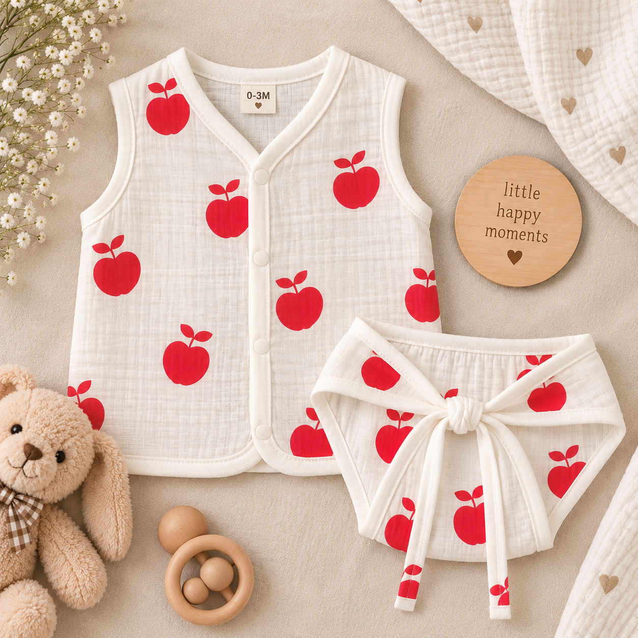 Little Apple Jabla & Nappy Set