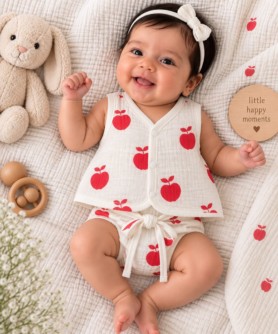 Little Apple Jabla & Nappy Set