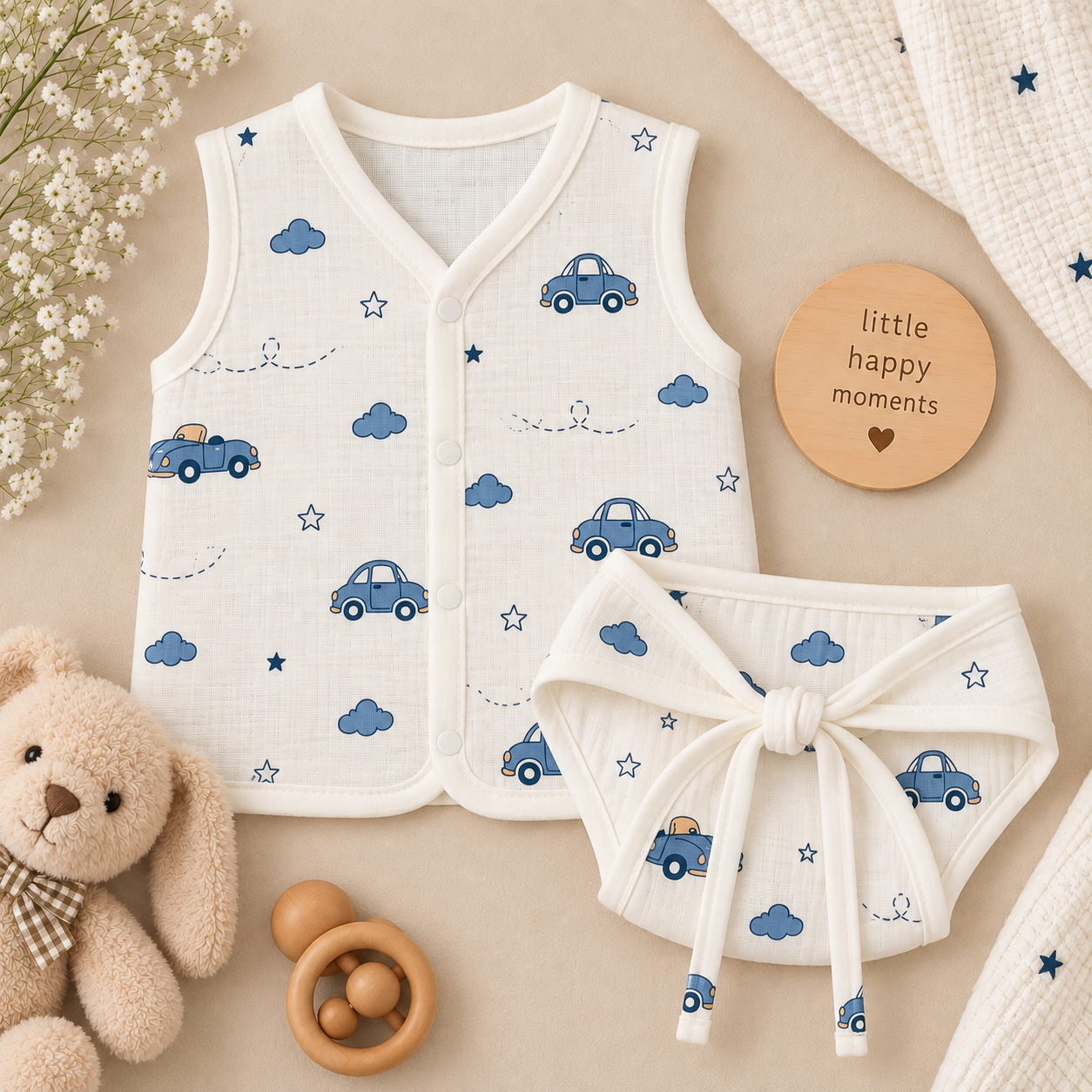 Little Roadster Jabla & Nappy Set