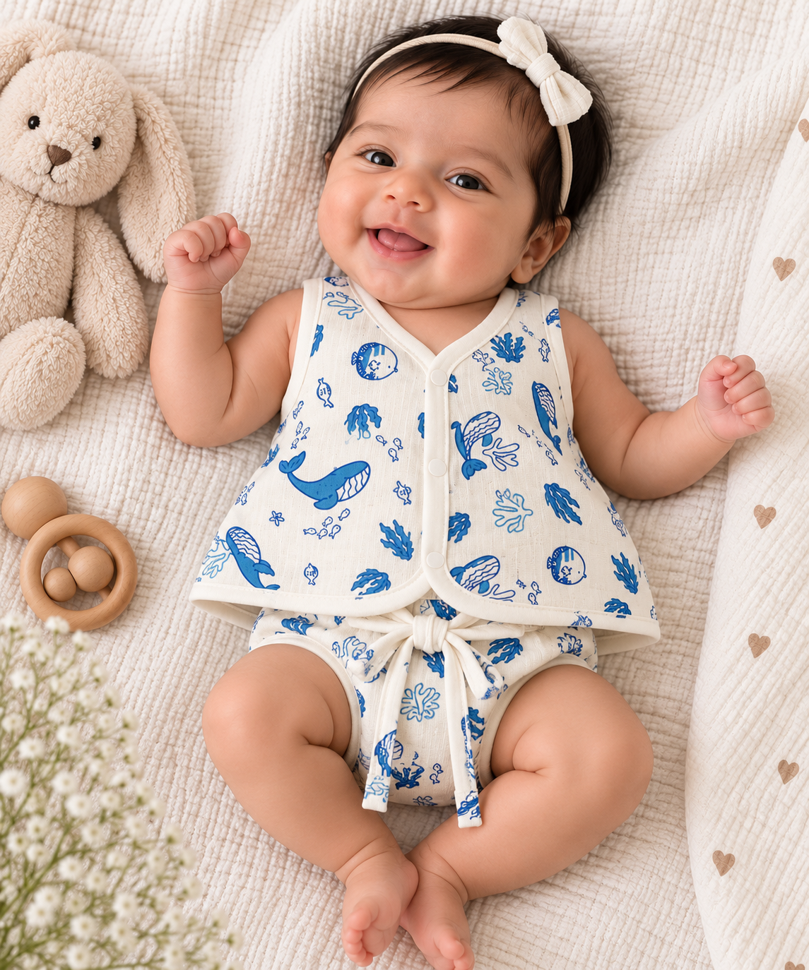 Little Ocean Explorer Jabla & Nappy Set