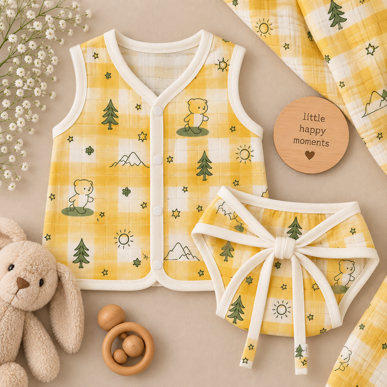 Little Meadow Jabla & Nappy Set