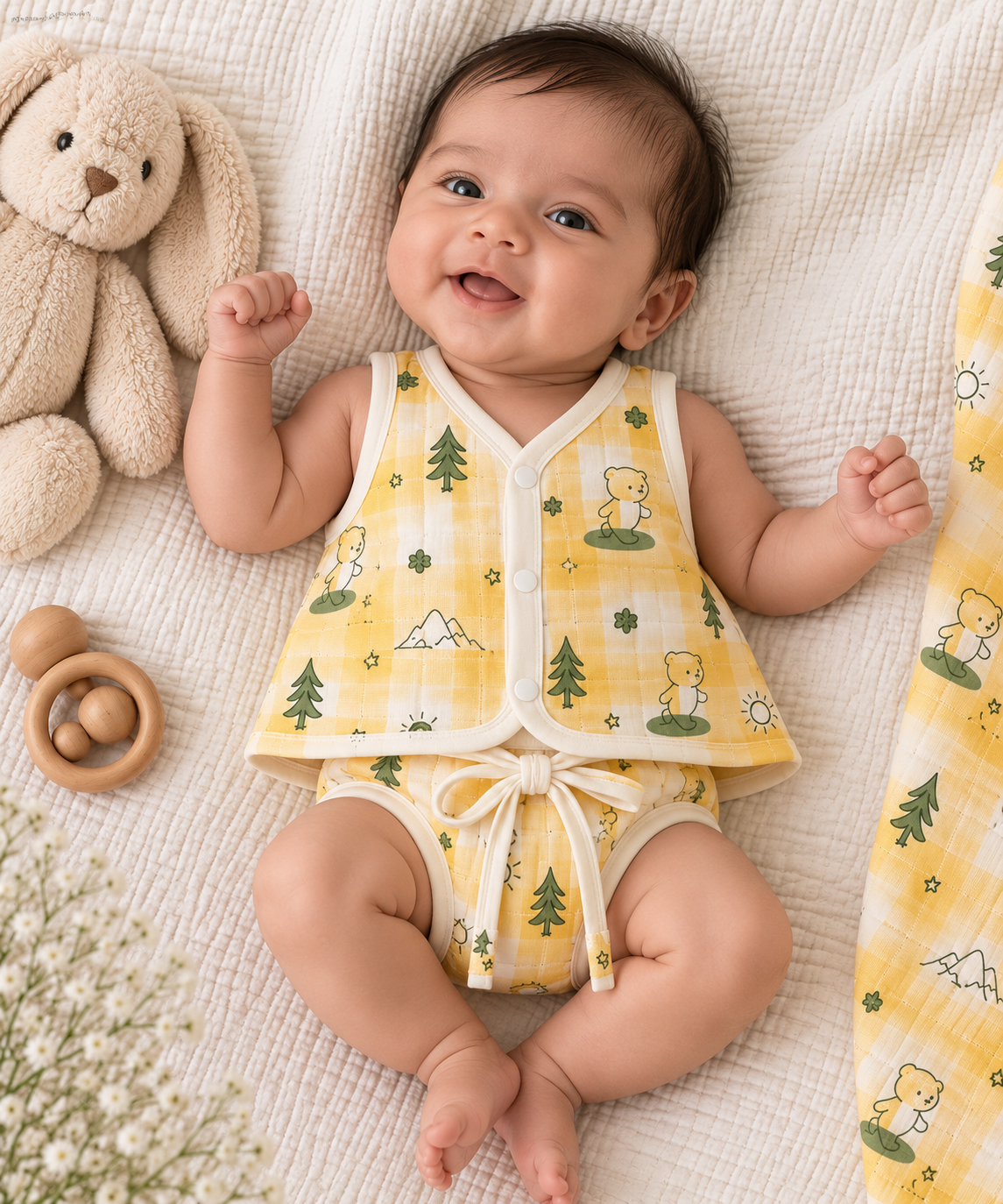 Little Meadow Jabla & Nappy Set