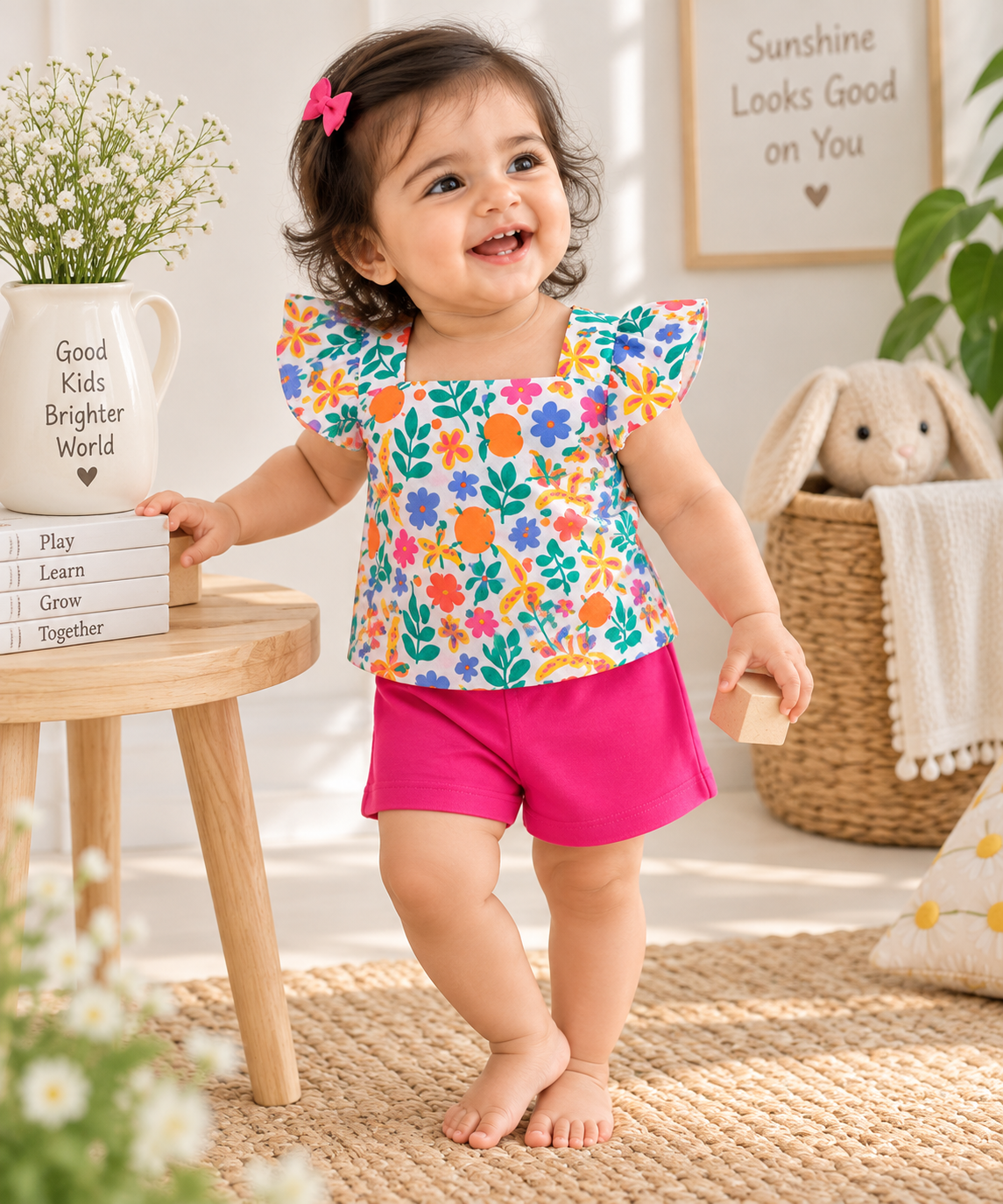 Rainbow Garden Co-ord Set
