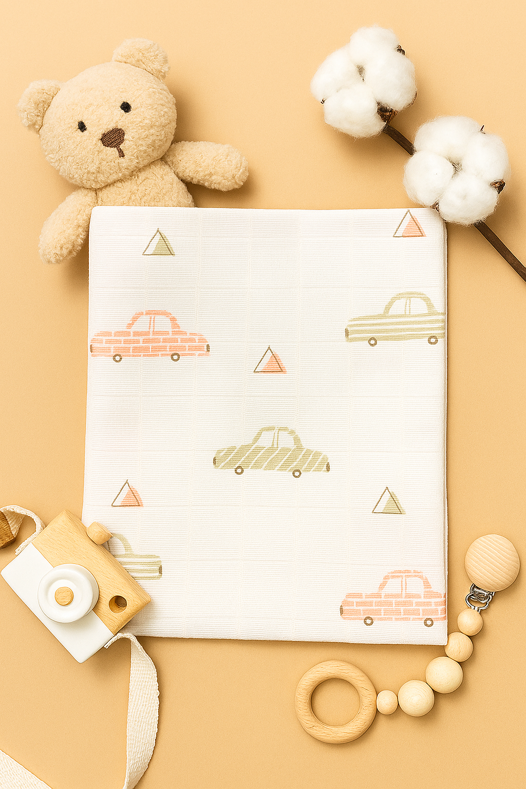 Organic Muslin bath towel