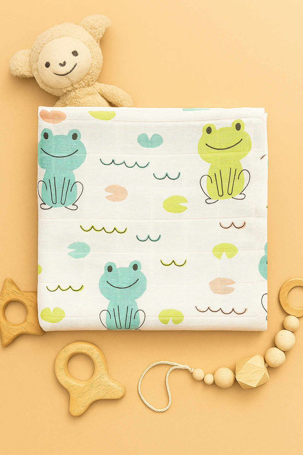 Organic Muslin Bath Towel