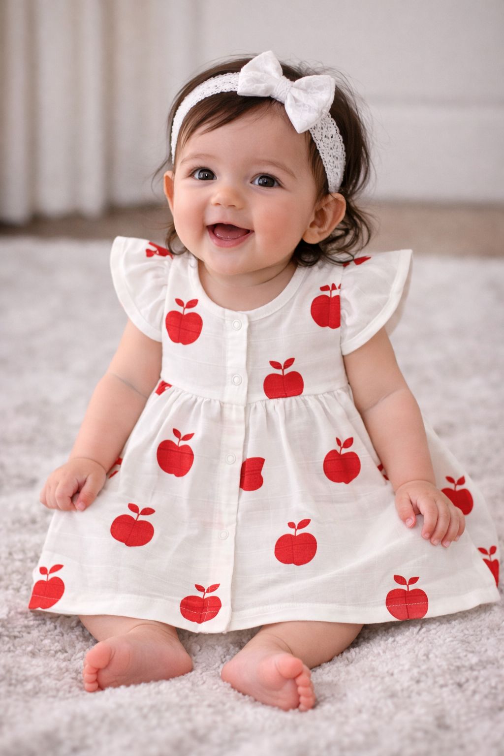 Apple Bloom Muslin Frock