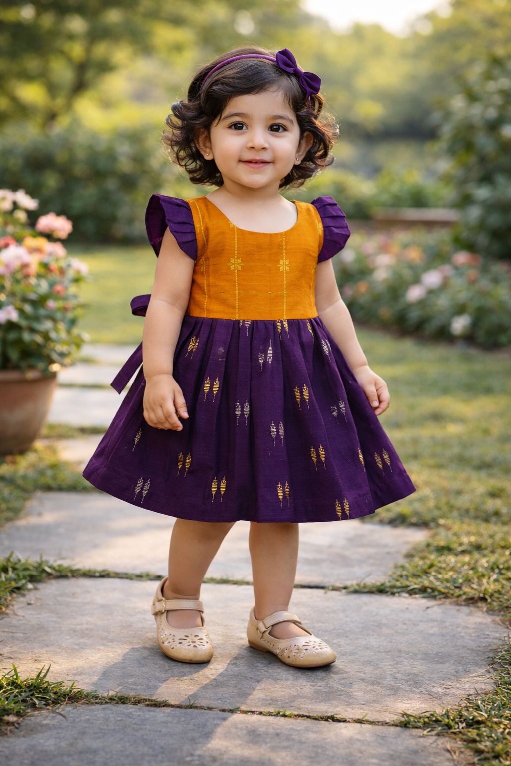 Mustard & Violet Heritage Frock