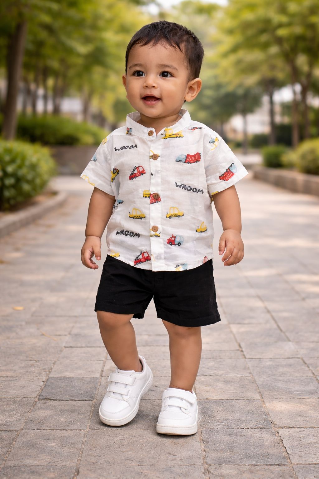 Wroom Vehicle Printed Co-ord Set